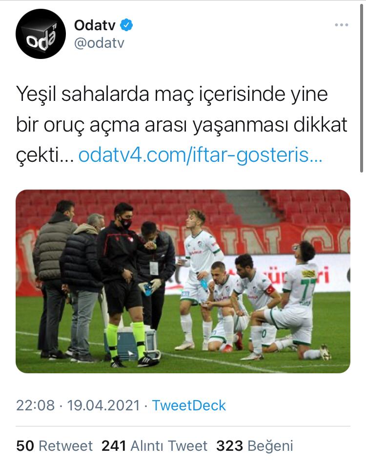 Futbolcular oruç tutamaz mı? Bu neyin kini?